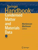 handbook of condensed matter and materials data (springer, 2005)
