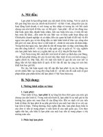 Lạm phát và các tác động của nó tới đời sống kinh tế - xã hội