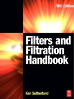 filters and filtration handbook, 5th edition
