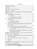 Giải pháp đẩy mạnh huy động tiền gửi tiết kiệm tại NH Á Châu –  PGD Bình Tiên