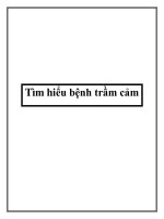 Tìm hiểu bệnh trầm cảm pot