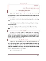 Bài giảng hóa lý 1