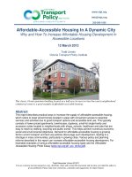 Affordable-Accessible Housing In A Dynamic City potx