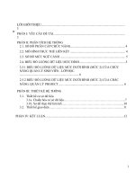 Quản lý project sinh viên