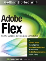 Getting started with adobe flex