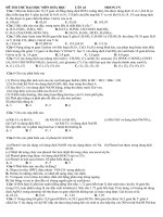 ĐỀ THI THỬ MÔN HÓA 2013 LẦN 42