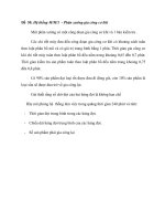 Đề  50  hệ thống MM1    phân xưởng gia công cơ khí MHH