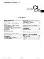 CL hệ THỐNG LY hợp NISSAN VERSA HATCH BACK 2012