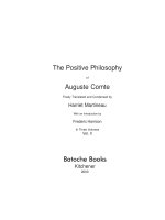 comte, auguste - the positive philosophy vol ii