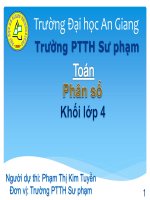 Toán phân số docx