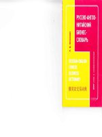russian english chinese business dictionary