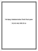 Sử dụng Administration Tools Pack quản trị các máy tính từ xa potx