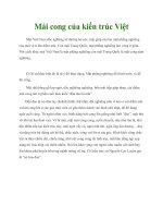 Mái cong của kiến trúc Việt ppt