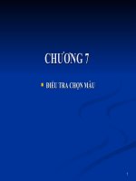 ĐIỀU TRA CHỌN MẪU docx