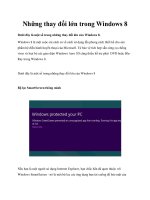 Những thay đổi lớn trong Windows 8 potx