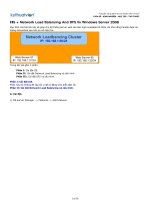 iis - network load balancing and dfs in windows server 2008