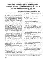 Hội nghị phối hợp HUGO Pacirc (Human Genome Organisation) lần thứ 4 và ASIA Pacirc lần thứ 5 về Gen Học Người tại Bangkok Thái Lan pot