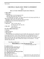 Giáo án lớp 9  môn tin học