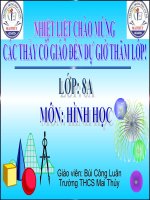 Tiết 29 - Bài 3 - Diện tích tam giác