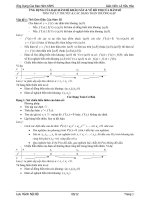 Chuyên Đề Khảo Sát Hàm Số LTĐH