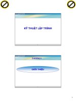 Nhập môn lập trình ppt