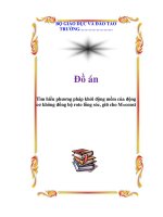 Đồ án tìm hiểu phương pháp khởi động mềm của động cơ không đồng bộ roto lồng sóc