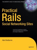 practical rails social networking sites, apress (2007)