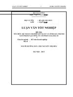 TỔ CHỨC KẾ TOÁN CHI PHÍ SẢN XUẤT VÀ TÍNH GIÁ THÀNH SẢN PHẨM TẠI CÔNG TY CỔ PHẦN LILAMA 10