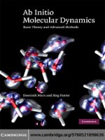 COMPUTER SIMULATION METHODS IN CHEMISTRY AND PHYSICS