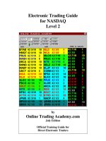 online trading academy - electronic trading guide for nasdaq l2(9908)