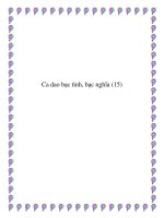 Những bài ca dao bạc nghĩa pptx