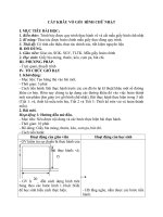 Bài 7: Cắt khâu vỏ gối hình chữ nhật - Giáo án Công nghệ 6 - GV:L.N.Mai: