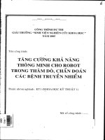 Tăng cường khả năng thông minh cho robot trong thăm dò, chẩn đoán các bệnh truyền nhiễm