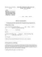 MẪU BIÊN BẢN HỌP HỘI ĐỒNG Xét phong tặng danh hiệu Nghệ nhân doc