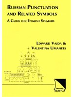 russian punctuation and related symbols  a guide for english speakers