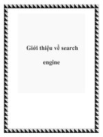 Giới thiệu về search engine ppt