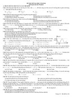 đề thi thử đại học môn vật lý 2014