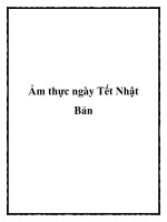 Ẩm thực ngày Tết Nhật Bản pot