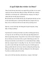 Ai quyết định đưa website vào Dmoz? pdf