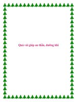 Quả vải giúp an thần, dưỡng khí. docx