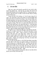 Bài tập lớn kinh tế vĩ mô nghiên cứu về cấn đề thu nhập