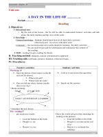 Giáo án English lớp 10 trọn bộ pptx