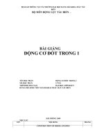 bài giảng chi tiết động cơ đốt trong 1