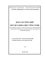 Nghiên cứu đánh giá, tư liệu nguồn gen cây trồng bản địa quý ở mức độ phân tử để bảo tồn và sử dụng chúng một cách có hiệu quả