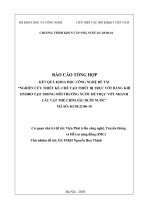 Nghiên cứu thiết kế, chế tạo thiết bị trục vớt bằng khí hydro tạo trong môi trường nước để trục vớt nhanh các vật thể chìm sâu dưới nước