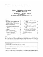 emelyanov, nikitin, rozental, berkov. physics in multidimensional spaces and the beginning of metagalaxy