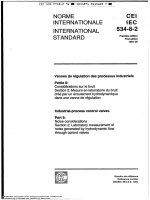 IEC 60534 8 2 industrial process control valves   noise considerations