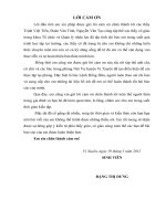 Thực trạng và giải pháp nâng cao hiệu quả công tác tuyển dụng công chức ở huyện Vị Xuyên- tỉnh Hà Giang