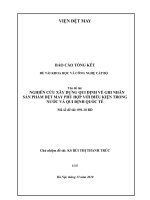 Nghiên cứu xây dựng quy định về ghi nhãn sản phẩm dệt may phù hợp với điều kiện trong nước và quy định quốc tế
