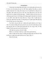 phân tích thực trạng và những giải pháp nâng cao hiệu quả công tác đào tạo và phát triển nguồn nhân lực của công ty may 10